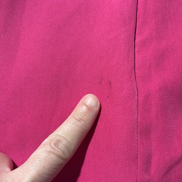 City Chic Flutter Dress in Shock Pink SZ 22 NWT - Picture 8 of 9